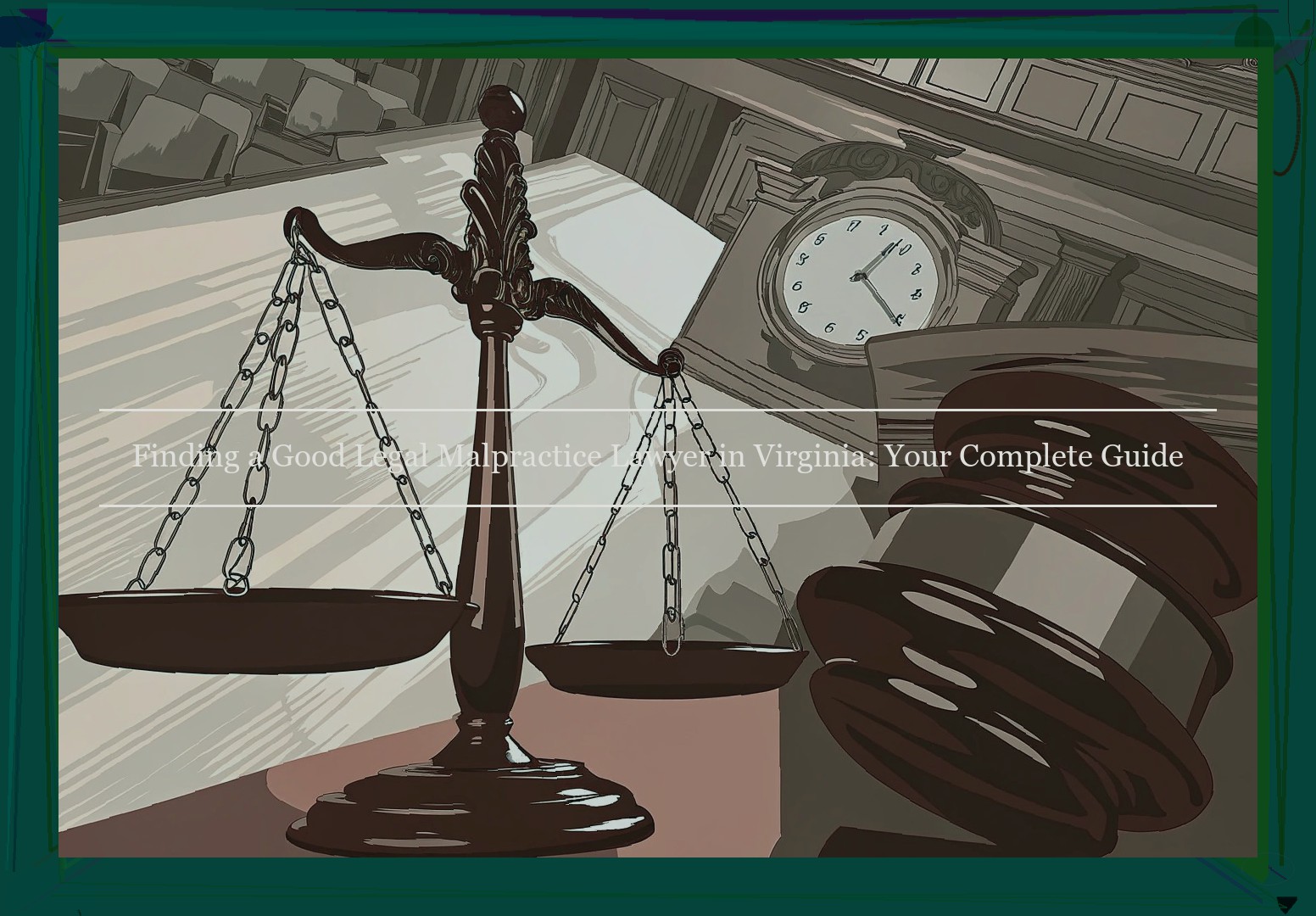 Finding a Good Legal Malpractice Lawyer in Virginia: Your Complete Guide